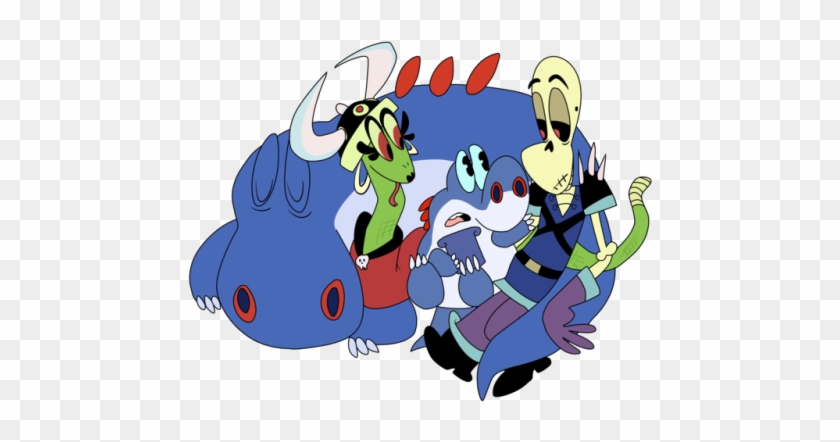 Do The Cave Weirdos Hang Out Outside Of Work I Hope - Mighty Magiswords Lady Hiss #1226499