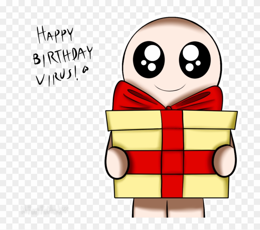 Happy Birthday Virus By Natsunenuko - Binding Of Isaac Happy Birthday #1226514