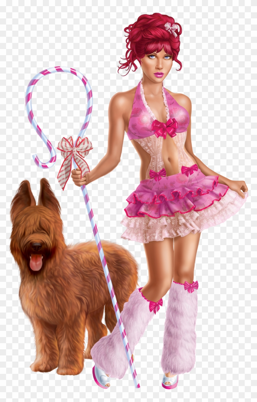 Girls Clips, Girl Illustrations, Clip Art, Illustrations - Yorkshire Terrier #1226613