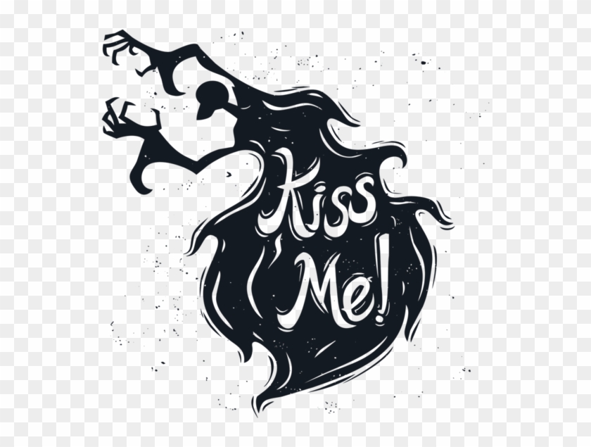 Harry Potter - T-shirt - Bunkieshop Dementor - Kiss Me T Shirt & Hoodie #1226617