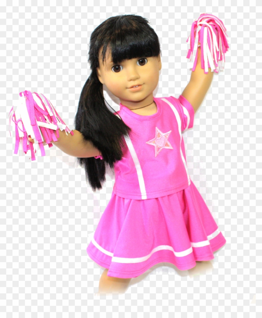 Fits American Girl 18 Inch Doll - Arianna Crazy For Cheer Fits 18 Inch Dolls, Pink #1226620