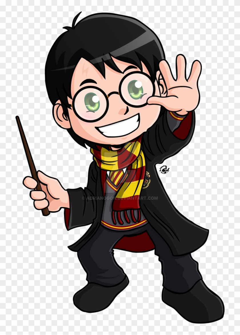 Harry Potter By Adrianogon - Cartoon #1226627