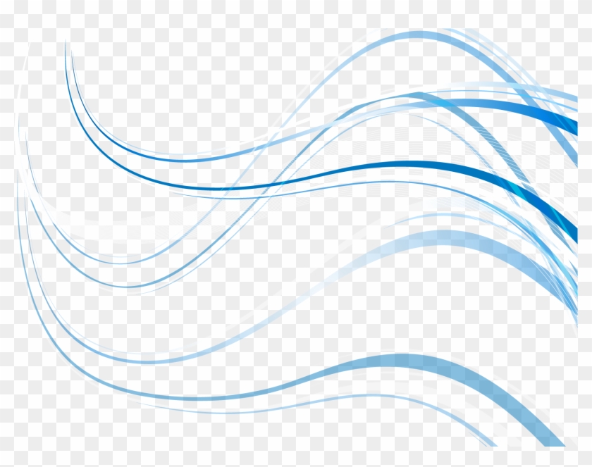 Blue Euclidean Vector Vector Wave Line 1791 1364 Transprent - Euclidean Vector #1226680
