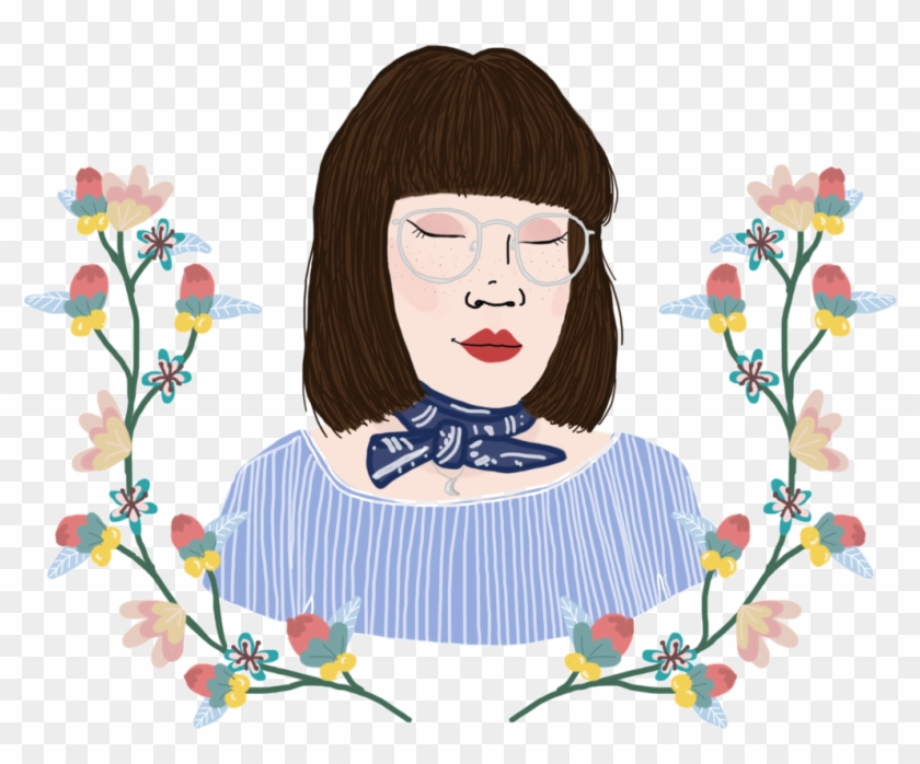 Illustration By Chantal Lenting • Oceaan Groen - Girl #1226699