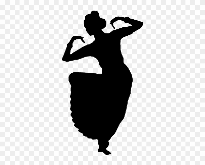 South Asian Classical Dance Team - Classical Dance Silhouette Png #1226770