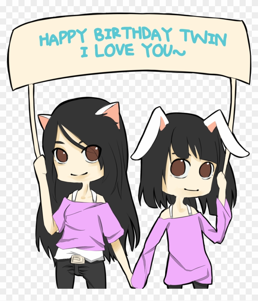 Happy Birthday Twin By Ayunethetuzi On Deviantart - Happy Birthday My Twin #1226812