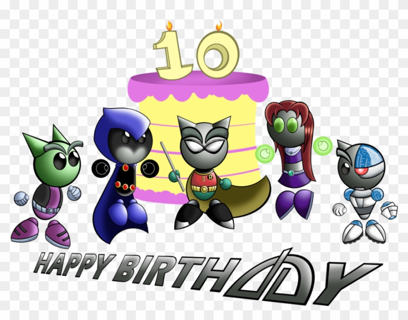 Happy 10th Birthday Transparent Background Png - Happy 10th Birthday Gifs #1226824