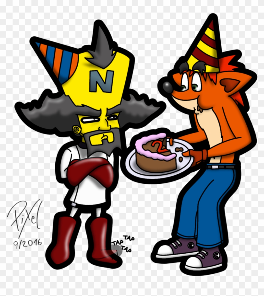 Happy Birthday, Crash By Thepixelworker - Cartoon #1226832