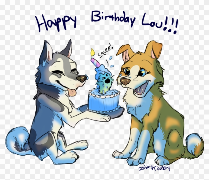 Happy Birthday Lou By Zabbytabby - Happy Birthday Lou Cake #1226887