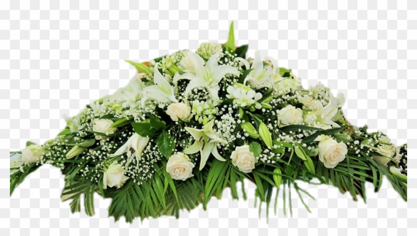 Sweet White - Lily Casket Spray Png #1226913