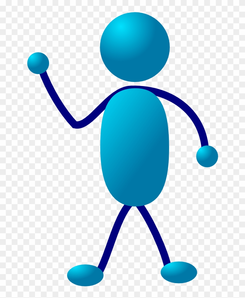 Stick Man Figure Using Arms - Stick People Clip Art #197005