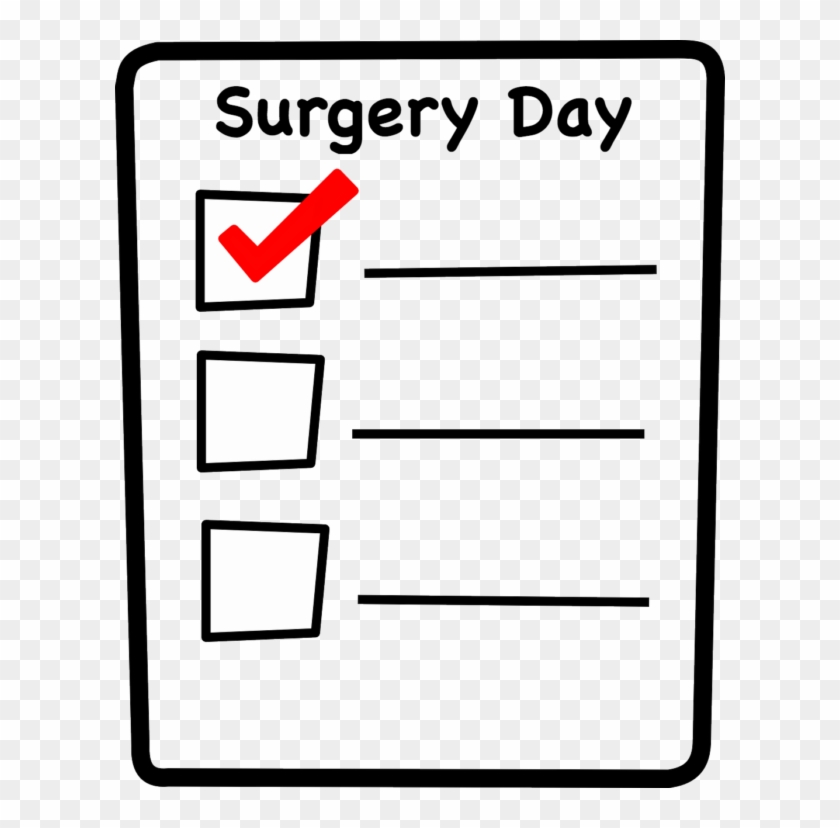 Download Your Free Surgery Day Checklist - Checklist Clip Art #197033