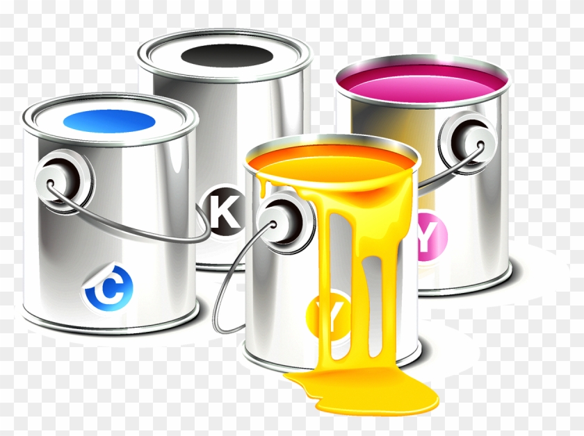 Cmyk Color Model Printing Clip Art - Printing Vectors #197137