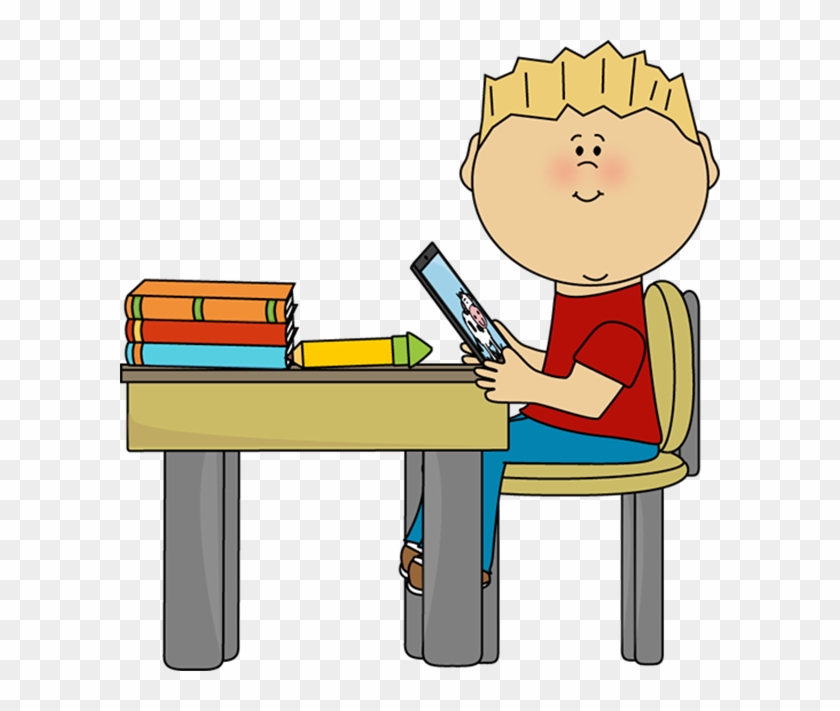 Monday - Chromebook - Student Ipad Clipart #197269