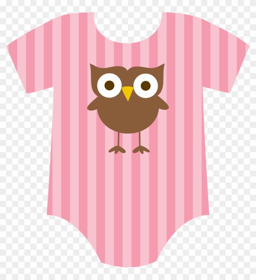 Owl - Owl - Minus - Clipart - Mamelucos Para Baby Shower #197283