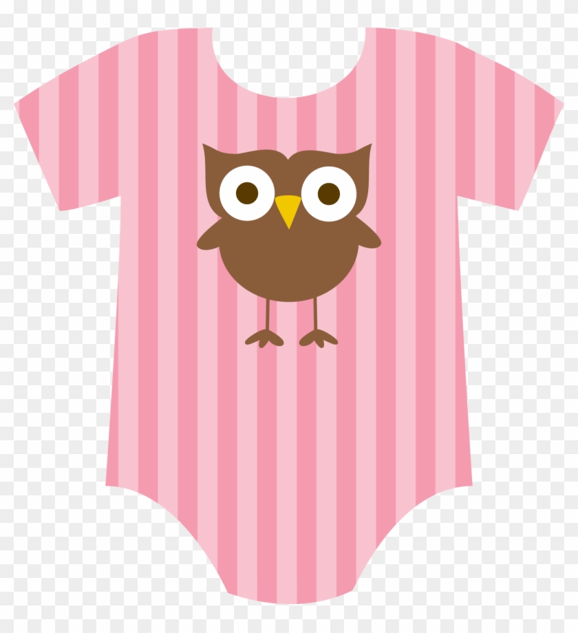 Owl - Owl - Minus - Clipart - Mamelucos Para Baby Shower #197283