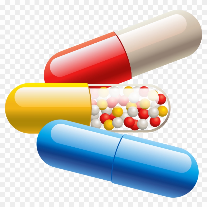 Pill Capsules Png Clipart - Medical Store Logo Png #197369