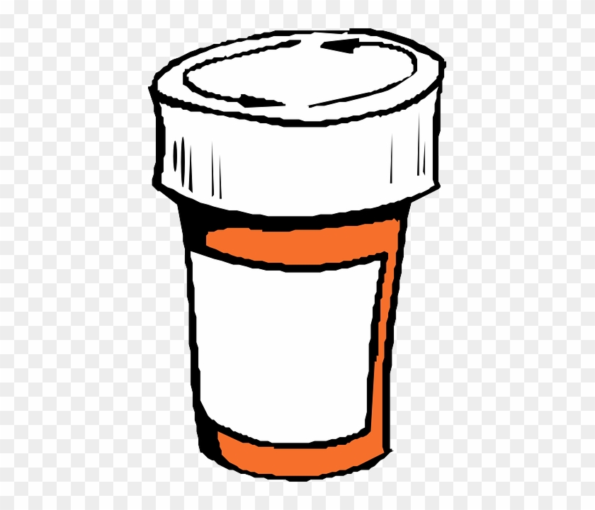 Prescription Bottles Bottle-306421 - Pill Bottle Clipart #197508