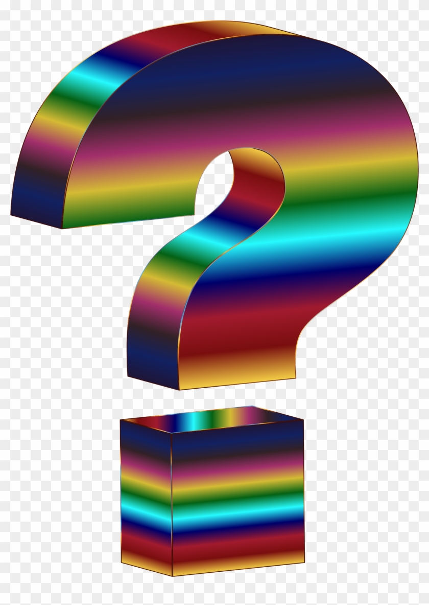 3d Clipart Question Mark - 3d Question Mark #197526