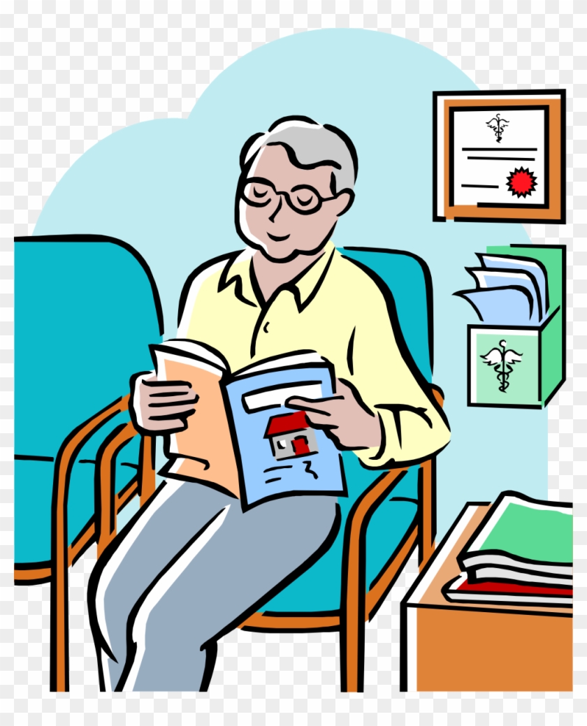 So For Starters, I'd Suggest A Nice Coat Of Paint In - Doctors Waiting Room Clip Art #197639