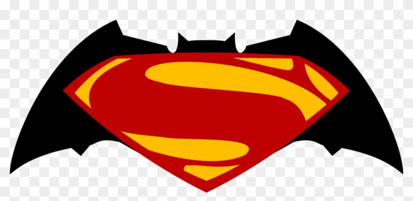 Batman Clipart Batman Vs Superman - Batman V Superman Logo Drawing #197749