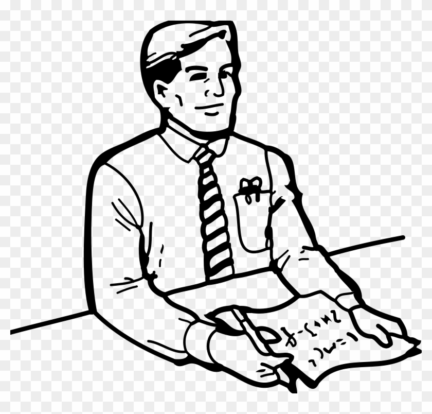 Man Clipart Black And White Many Interesting Cliparts - Father Clipart Black And White #197950