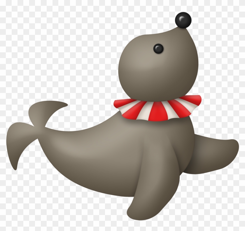 Circus Seal - Circus Seal Clipart #198032