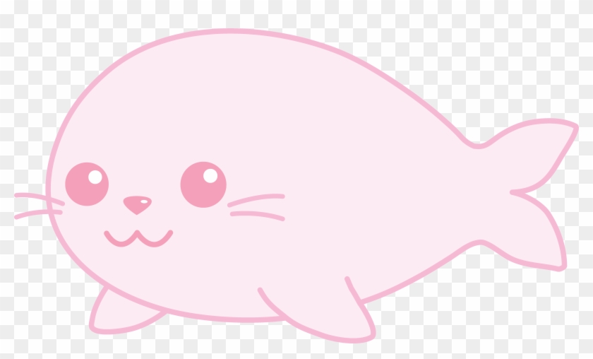 Seal Clipart Pink - Cron #198040