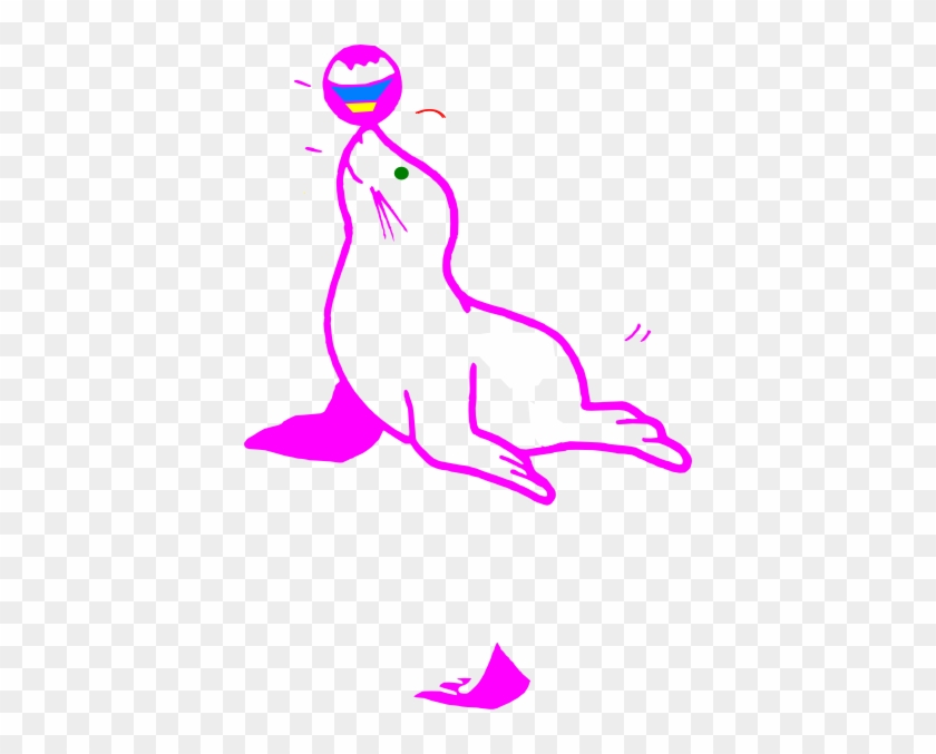 Purple Seal Clip Art - Seal Printable #198045