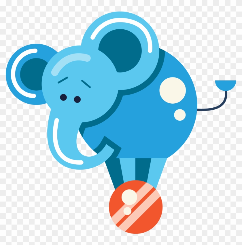 Circus Elephant Clip Art - Circus #198081