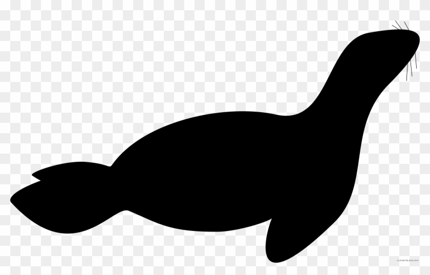 Seal Png Images - Outline Of A Seal #198076