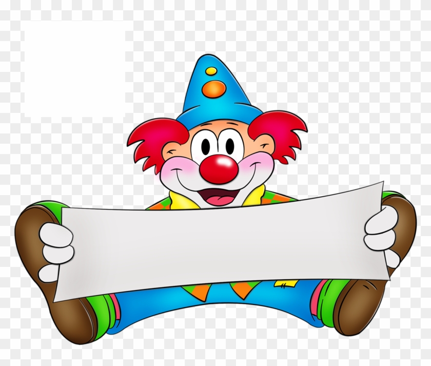 Clown Craftscircus - Clown Label Clipart #198126