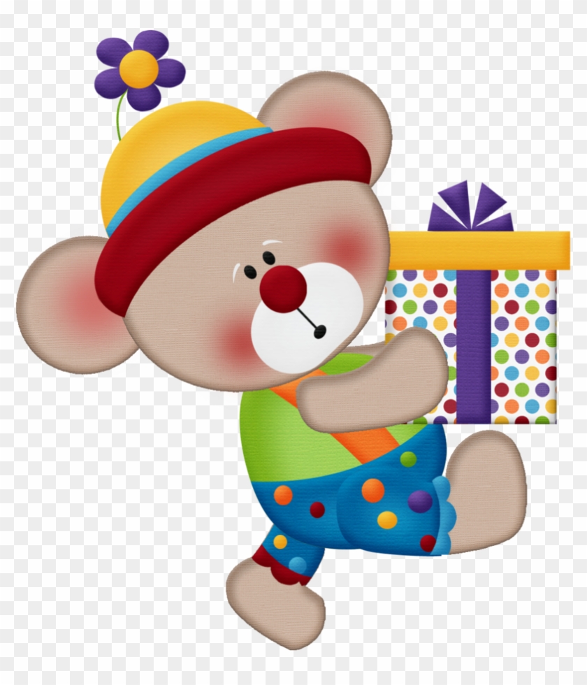 Aw Circus Bear 6 - Birthday Teddy Cartoons Png #198304