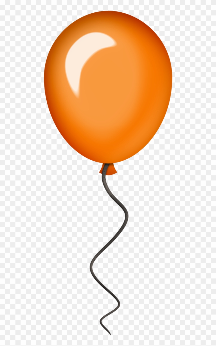 Circus Magic - Orange Balloon Clipart #198332