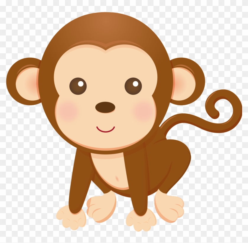 Birthday Animals, Animal Cakes, Fiesta Safari, Tomy, - Monkey Clip Art For  Kids - Free Transparent PNG Clipart Images Download