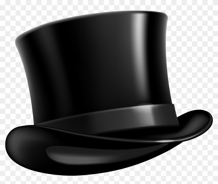 Black Top Hat Png Clipart Picture - Top Hat Transparent Background - Free Transparent  PNG Clipart Images Download