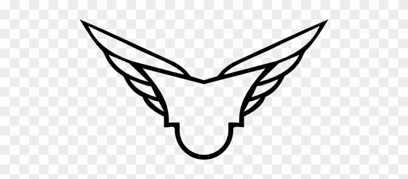 Pictures Of Badges - Wings Clipart Free #198344