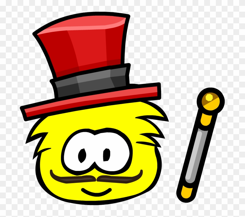 Great Puffle Circus Ringmaster - Club Penguin Old Puffle #198385