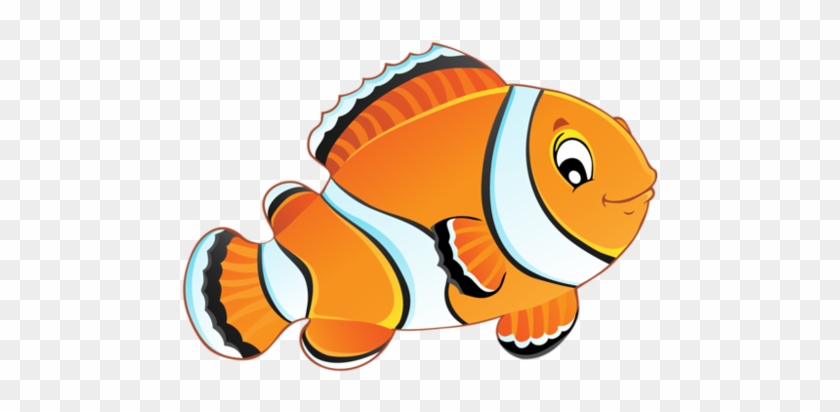 Clown Fish Clipart - Poisson Clipart #198397