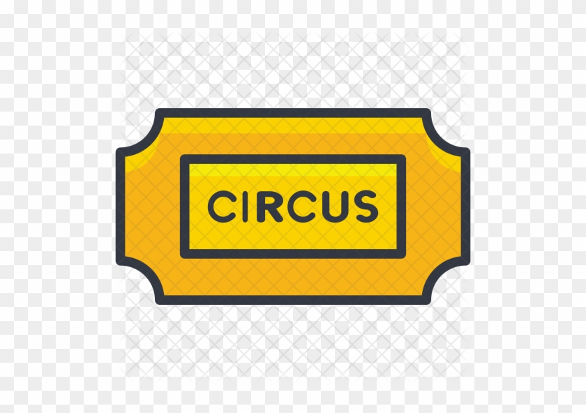 Circus Ticket Icon - Circus #198474