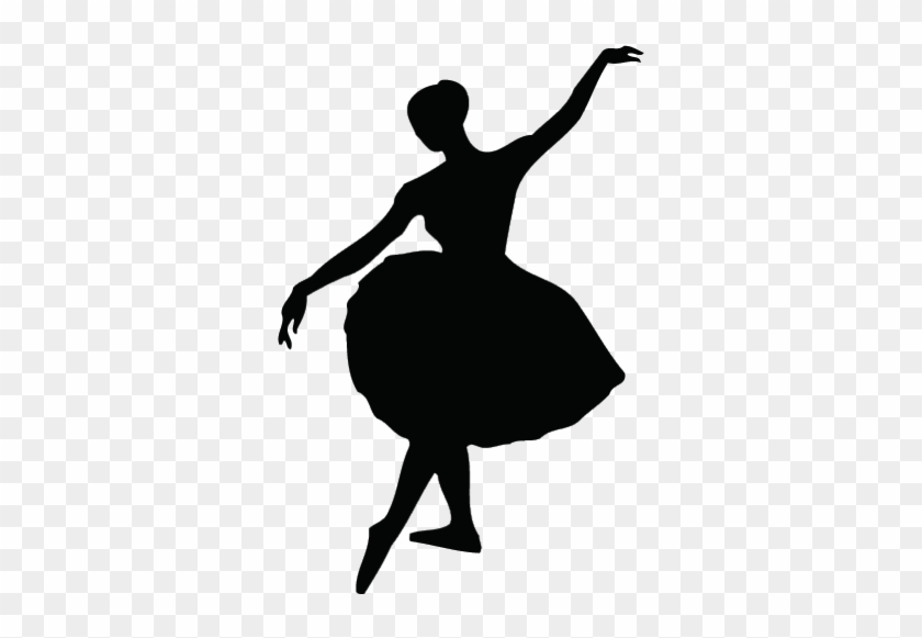 Ballet Clipart Transparent - Ballet Dancer Silhouette #198637