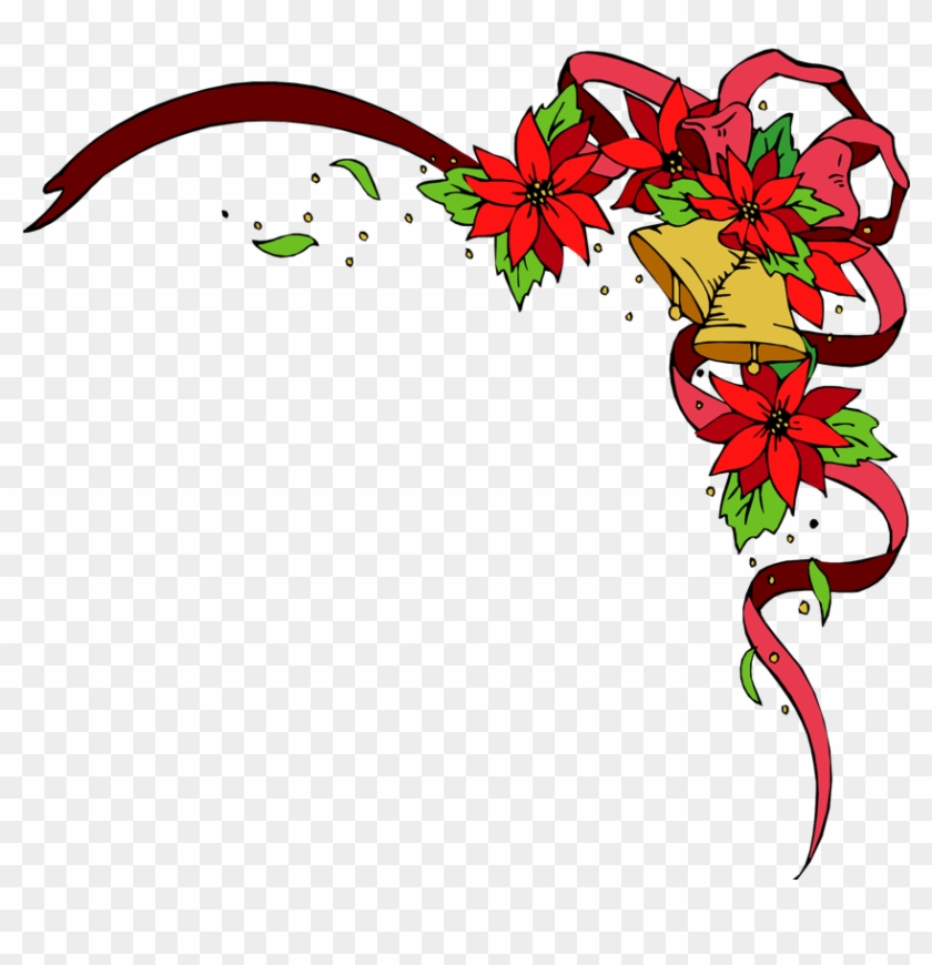 Christmas Border Corner Clipart #198639