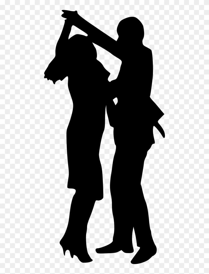 10 Couple Dancing Silhouette - Dancing Silhouette #198642