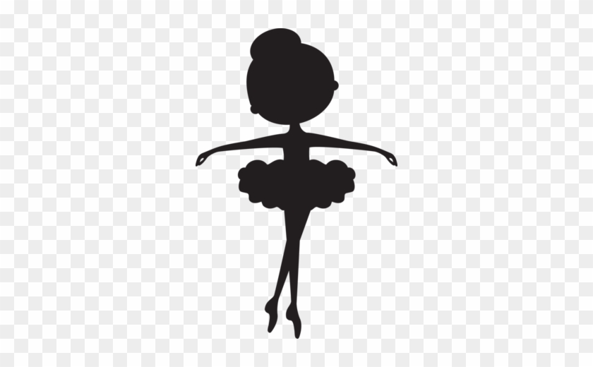Silhouette Ballerina - Ballerina Girl Silhouette #198657