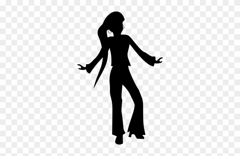 Dancing Woman Clip Art Vector - Dancing Woman Clip Art Vector #198705