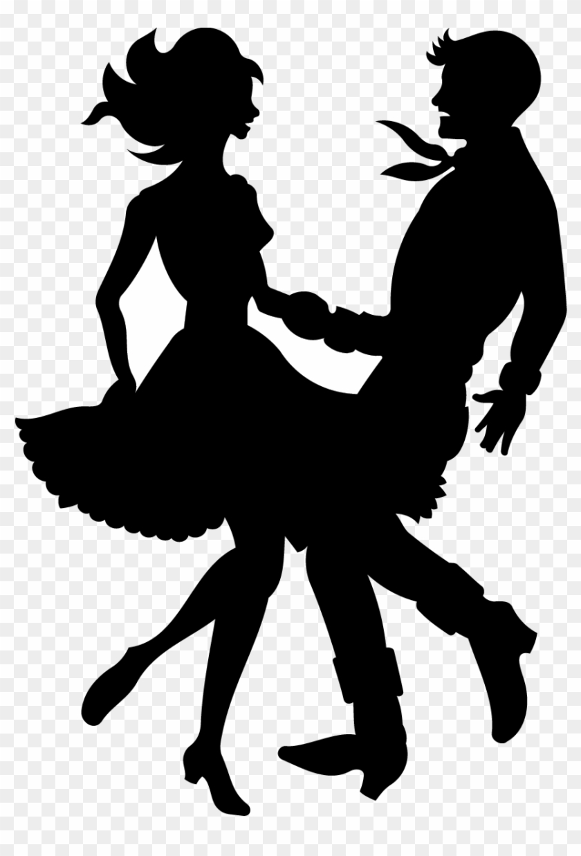 39 - Square Dance Silhouette Png #198798