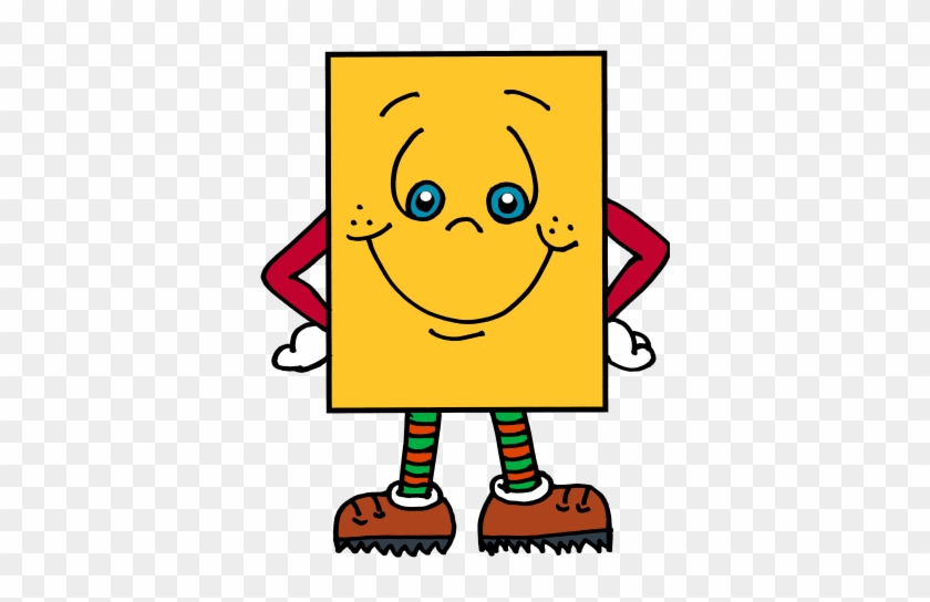 Cartoon Rectangle Shape Clipart - Rectangle Shapes Cartoon #198799