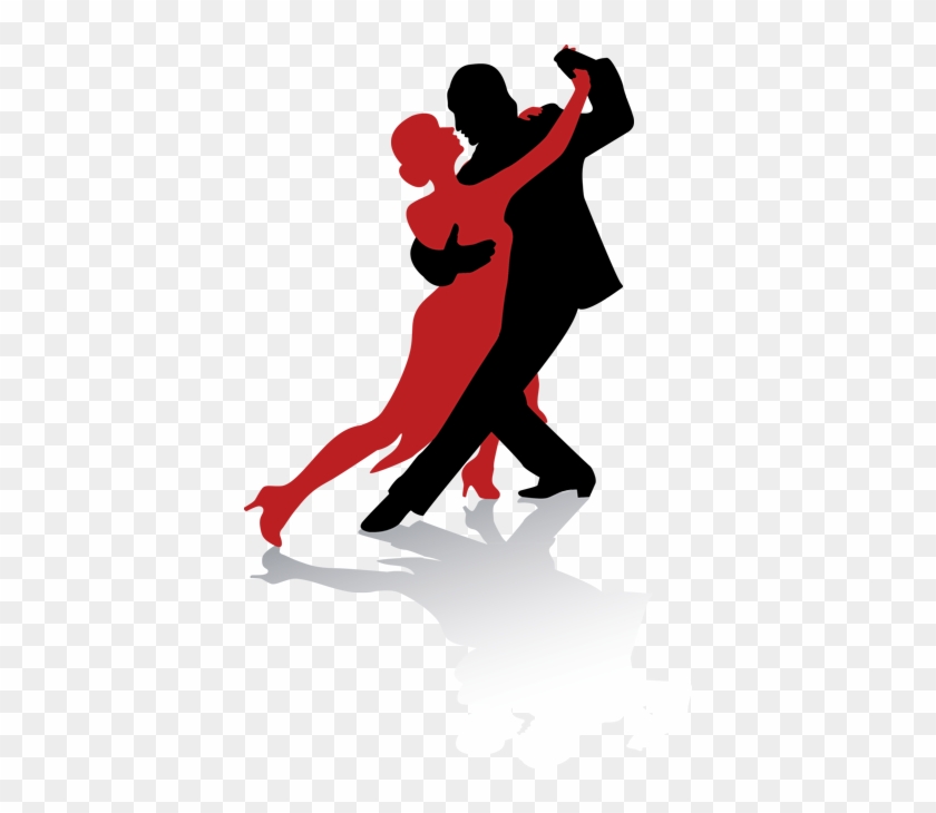 Dance Couples Silhouettes - Dance Vector #198875