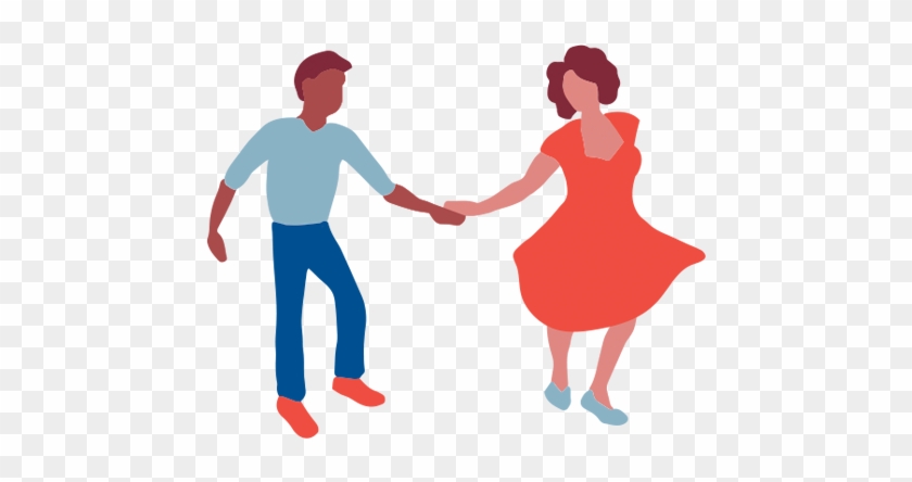 Swing Dancers Lindy Hop - Dancing Workshop Icon Png #198929