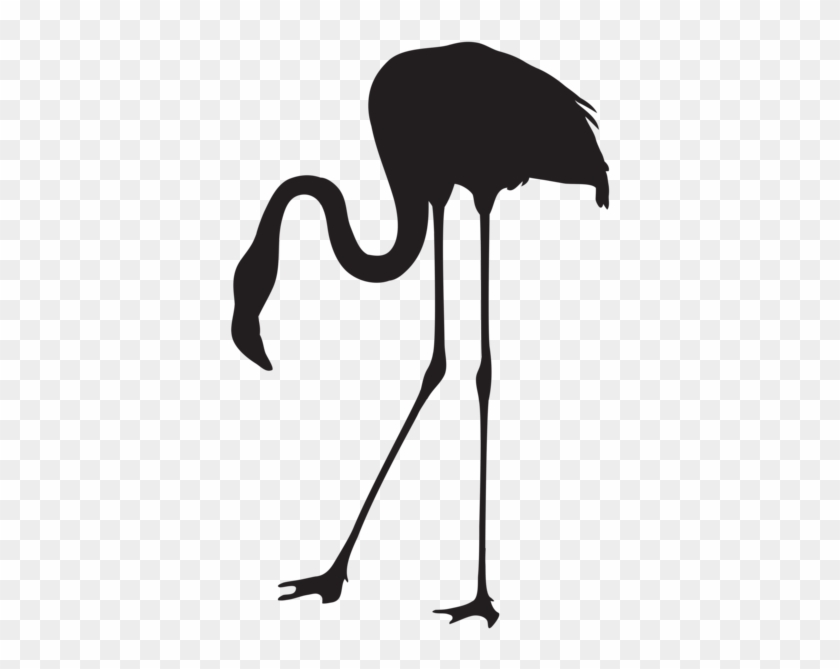 Flamingo Silhouette Png Transparent Clip Art Image - Flamingo Silhouette #198983